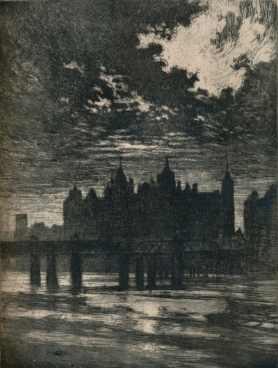 Whitehall Court, 1903-1907 da Joseph Pennell