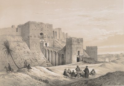 Château d’Alep, 1843 da Joseph Philibert Girault De Prangey
