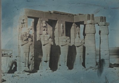 Ramesseum, Tebe da Joseph Philibert Girault De Prangey