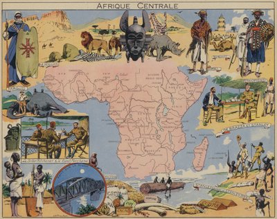 Africa Centrale da Joseph Porphyre Pinchon
