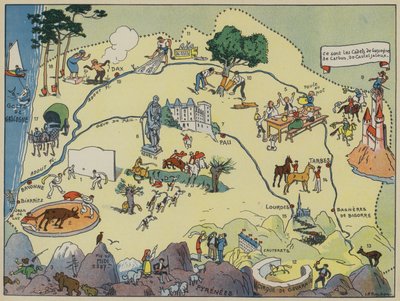 Guascogna-Bearn da Joseph Porphyre Pinchon