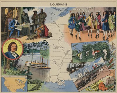 Louisiana da Joseph Porphyre Pinchon