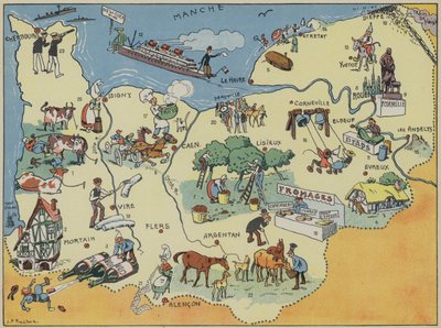Normandie da Joseph Porphyre Pinchon