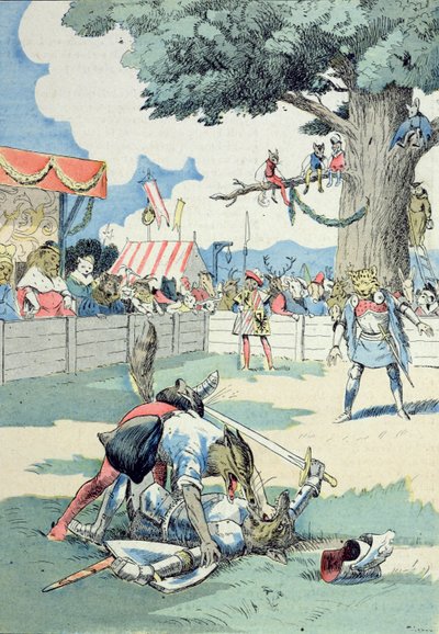 La battaglia tra Renard e Ysengrin, da 