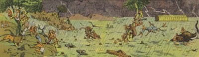 Il Diluvio da Joseph Porphyre Pinchon