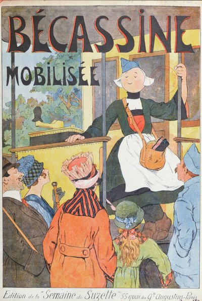 La partenza di Becassine, copertina di 