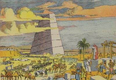 La Torre di Babele da Joseph Porphyre Pinchon