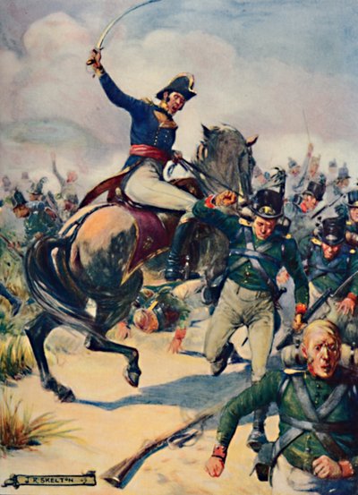 Generale Janssens alla Battaglia di Blaauwberg, 1909 da Joseph Ratcliffe Skelton
