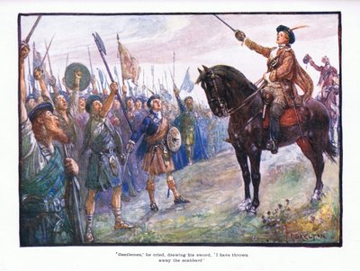 Signori, gridò, sguainando la spada, ho gettato via il fodero da Joseph Ratcliffe Skelton