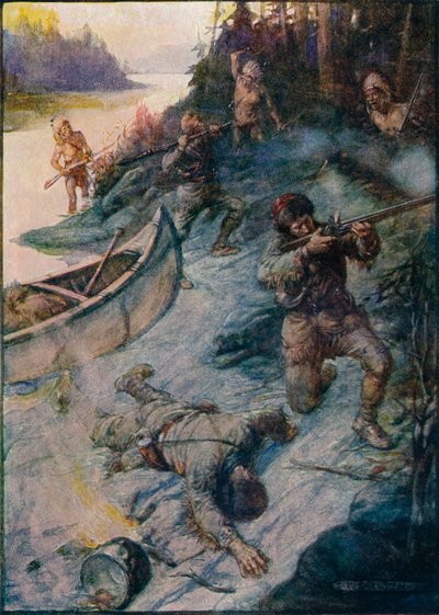 Nessun uomo era al sicuro, nessuna vita era al sicuro, 1908, c1920 da Joseph Ratcliffe Skelton