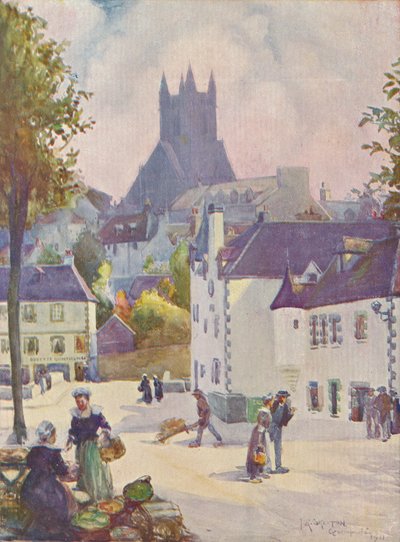 Primavera in Bretagna Quimperlé da Joseph Ratcliffe Skelton