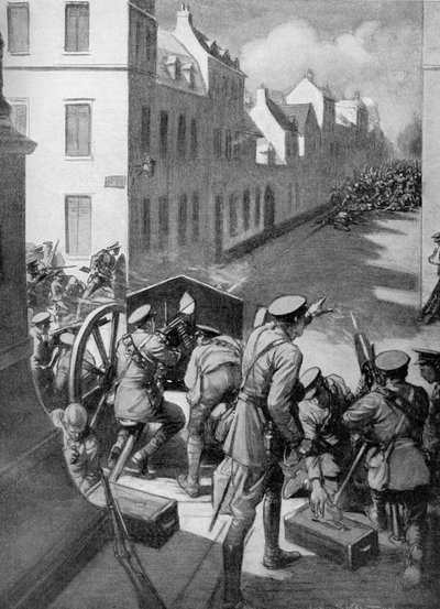 WW1 - Battaglia di Le Cateau 1914 da Joseph Ratcliffe Skelton