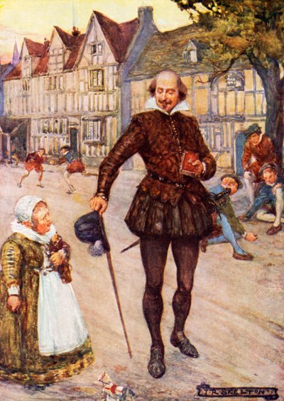 William Shakespeare a Stratford-upon-Avon da Joseph Ratcliffe Skelton