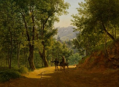 Paesaggio italiano (Strada presso Cava de