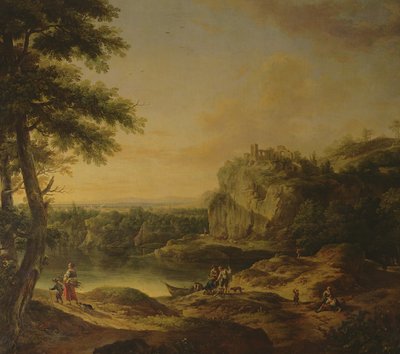 Scena di paesaggio da Joseph Rosa or Roos