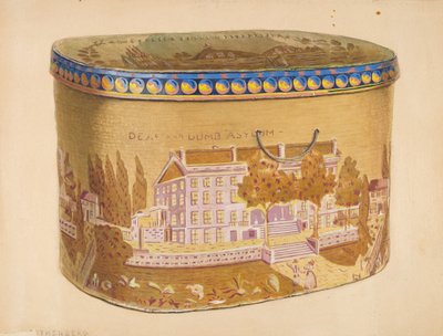 Scatola decorata, c. 1939 da Joseph Rothenberg