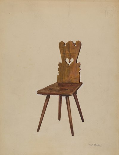 Sedia laterale da Joseph Rothenberg