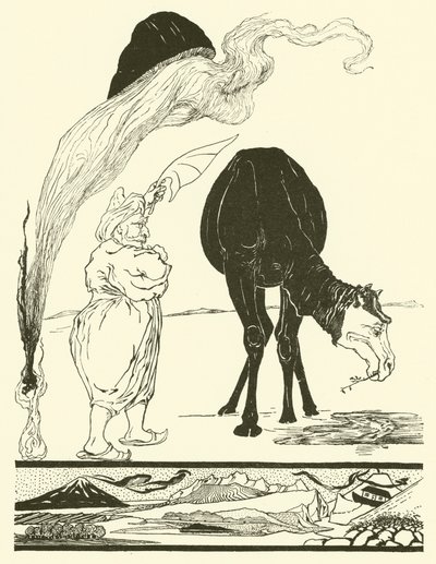 Il Djinn Responsabile di Tutti i Deserti da Joseph Rudyard (after) Kipling