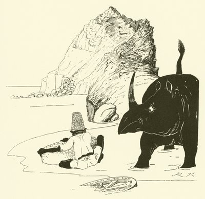 Il Parsee Inizia a Mangiare la Sua Torta da Joseph Rudyard (after) Kipling