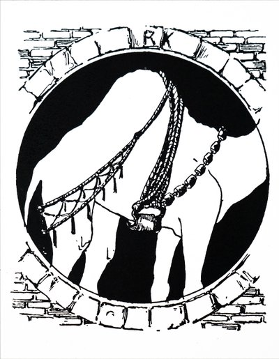 Illustrazione che raffigura un cammello di Rudyard Kipling (incisione) da Joseph Rudyard Kipling