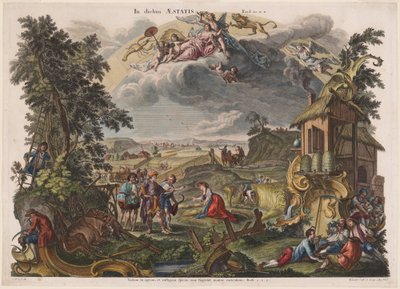 Estate da Joseph Sebastian Klauber, Johann Baptist Klauber, after Johann Wolfgang Baumgartner
