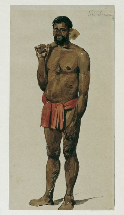 Nativo della Nuova Caledonia da Joseph Selleny