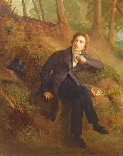 (dettaglio) di Keats che ascolta l