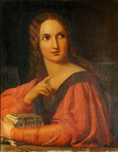 Portia con il Cofanetto, Vide da Joseph Severn