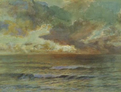 Tramonto a Seascale da Joseph Severn