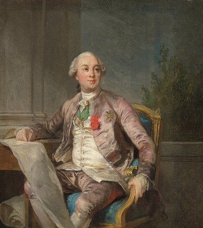 Studio di ritratto di Charles-Claude de Flahaut de la Billarderie, Comte d
