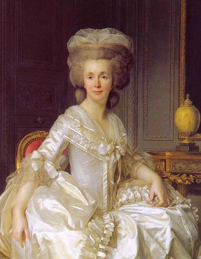 Francese: Ritratto di Suzanne Curchod (Madame Jacques Necker) da Joseph Siffred Duplessis