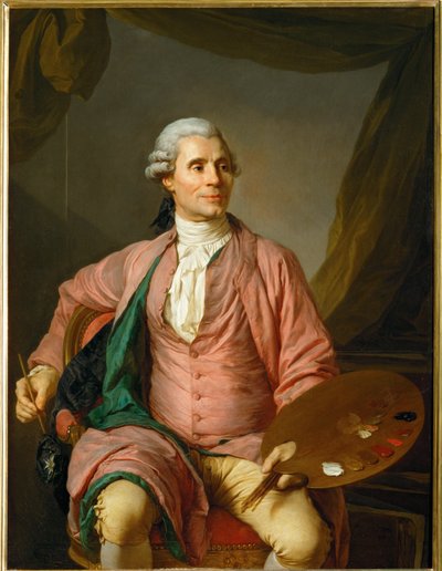 Joseph-Marie Vien, pittore ... da Joseph Siffred Duplessis
