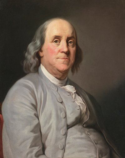 Ritratto di Benjamin Franklin da Joseph Siffred Duplessis