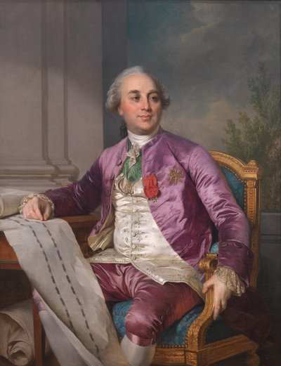 Ritratto di Charles-Claude Flahaut de la Billarderie conte d