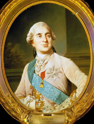Ritratto di Luigi XVI (1754 - 1793) di Duplessis da Joseph Siffred Duplessis