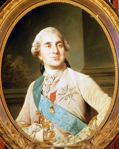 Ritratto di Luigi XVI di Duplessis. Museo Condé Chantilly da Joseph Siffred Duplessis