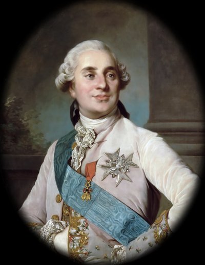 Ritratto del re Luigi XVI 1754-1793 da Joseph Siffred Duplessis