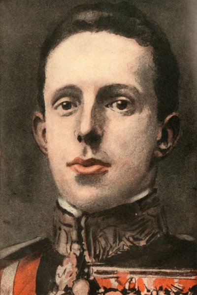 Alfonso XIII, Re di Spagna, 1910 da Joseph Simpson