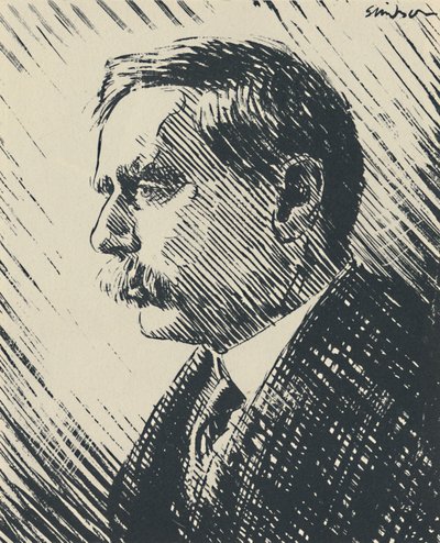 H. G. Wells da Joseph Simpson