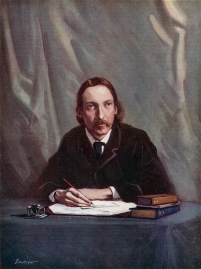 Robert Louis Stevenson, 1850-1894 da Joseph Simpson