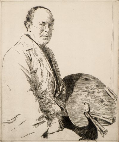 Autoritratto, XX secolo da Joseph Simpson