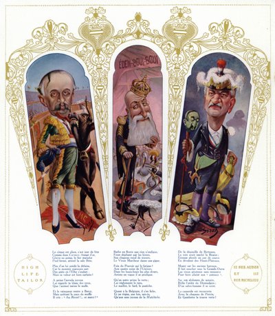 Caricature da Joseph Sirat
