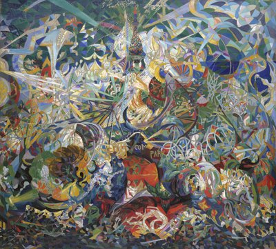 Battaglia di luci, Coney Island, Mardi Gras da Joseph Stella