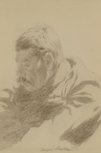 Uomo che riposa da Joseph Stella
