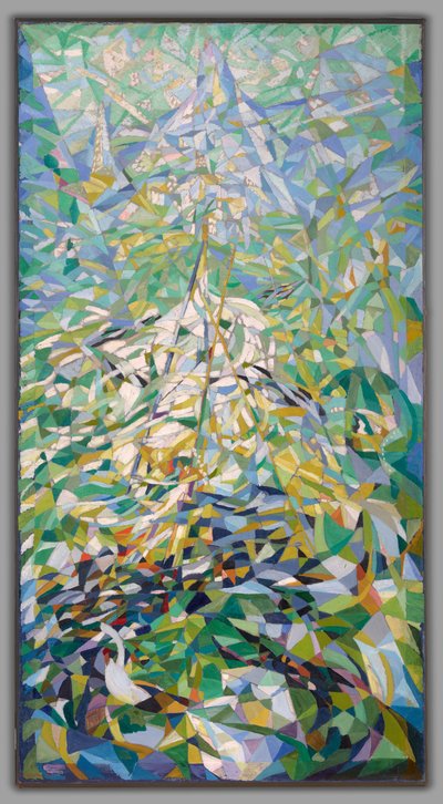 Primavera (La Processione), c.1914-16 da Joseph Stella