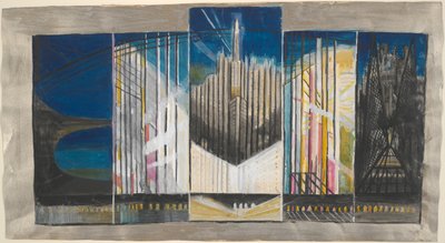 Studio per New York interpretata da Joseph Stella