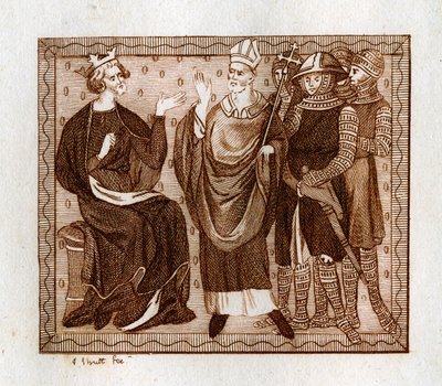 La vita di Thomas Becket, 1801 da Joseph Strutt