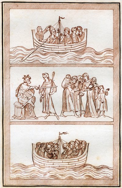 La vita di Thomas Becket, 1801 da Joseph Strutt