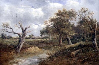 Paesaggio con albero morente da Joseph Thors