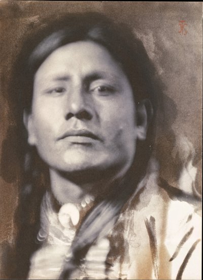 Un capo Sioux [Has-No-Horses] da Joseph Turner Keiley